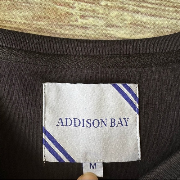 Addison Bay Soft Luxe Prep Black Dress M - Picture 6 of 11